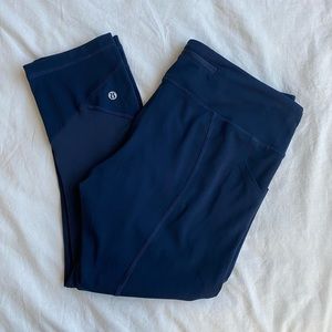 Lululemon Pace Rival Crop leggings 22", Size 10